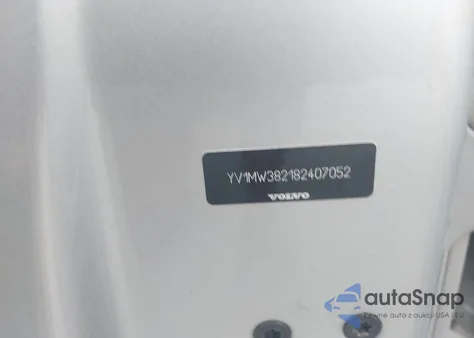 2008 Volvo V50 2.4I из США, поврежденный, VIN YV1MW382182407052